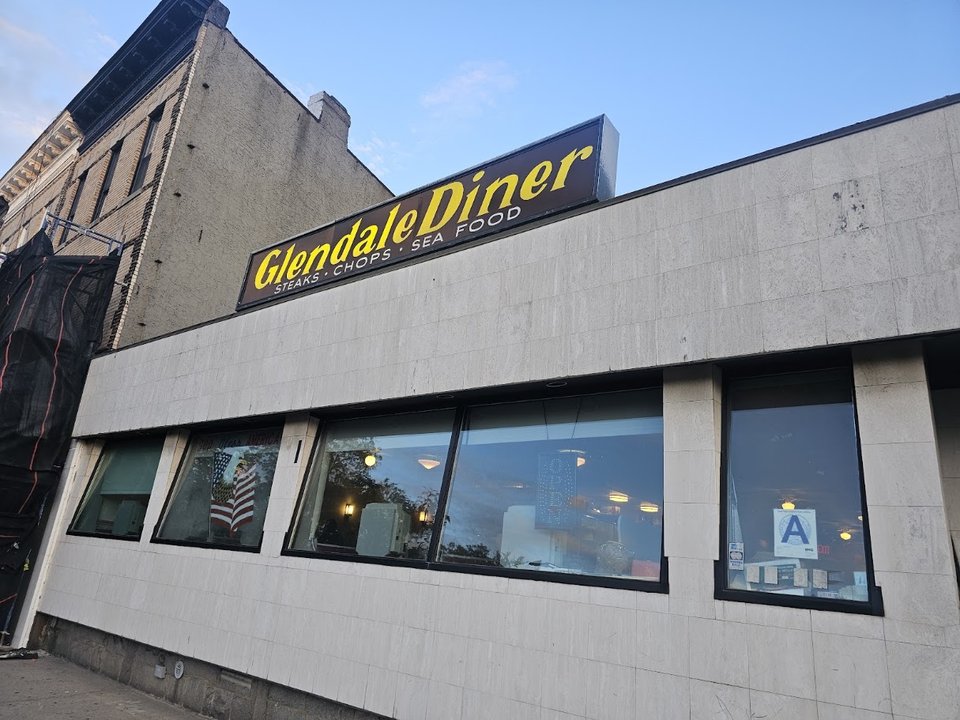 Glendale Diner storefront on Myrtle Avenue